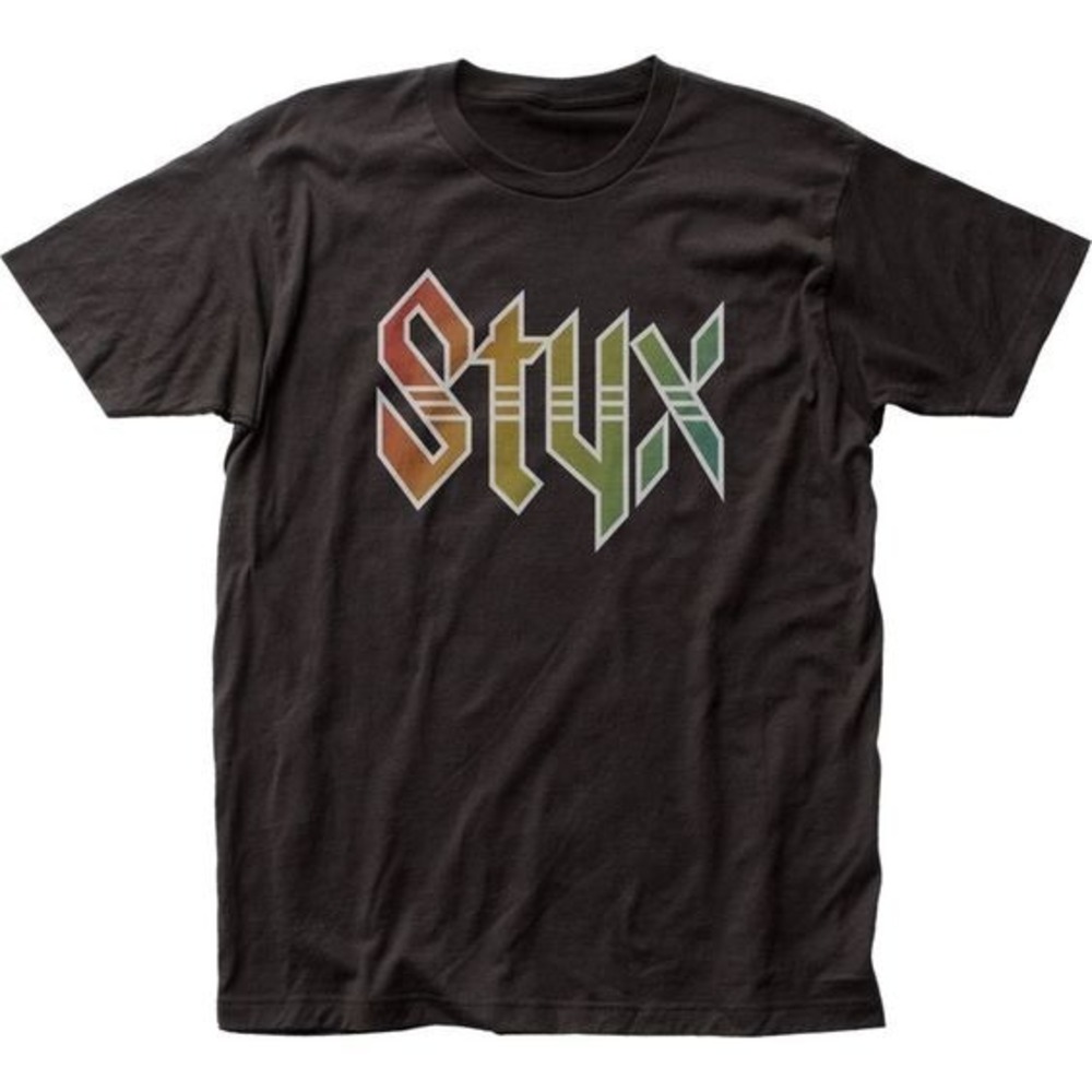 Styx Logo T Shirt Black